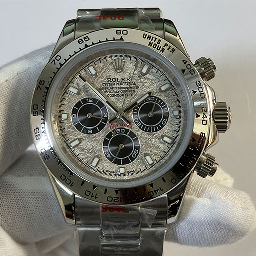 メンズ腕時計 ROLEX ロレックスコピー デイトナ m116509-0073 2813ムーブメント 自動巻き ルーレット刻印 グレー